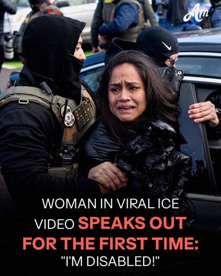 Woman in Viral ICE Video Speaks Out for the First Time: ‘I’m Disabled!’