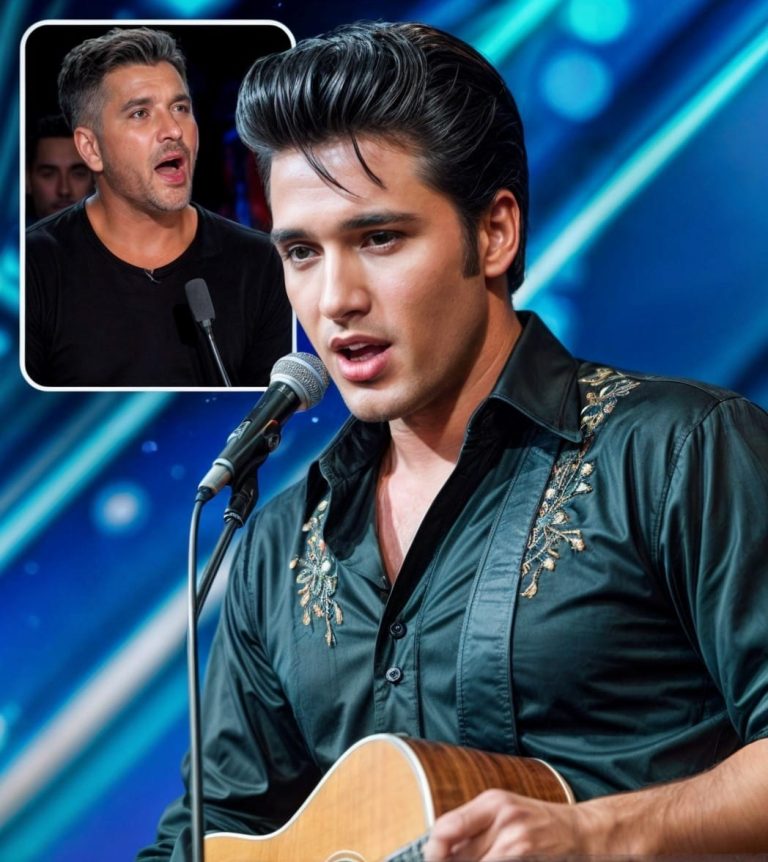 A Spectacular Fusion of Past and Present: Elvis Presley IS BACK on ‘America’s Got Talent’”