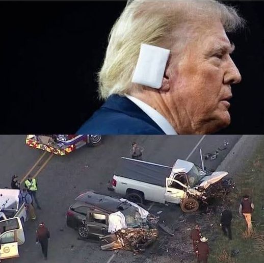BREAKING NEWS: U.S president Donald Trump has just been involved in a fatal road accident few minutes after leaving the White House…