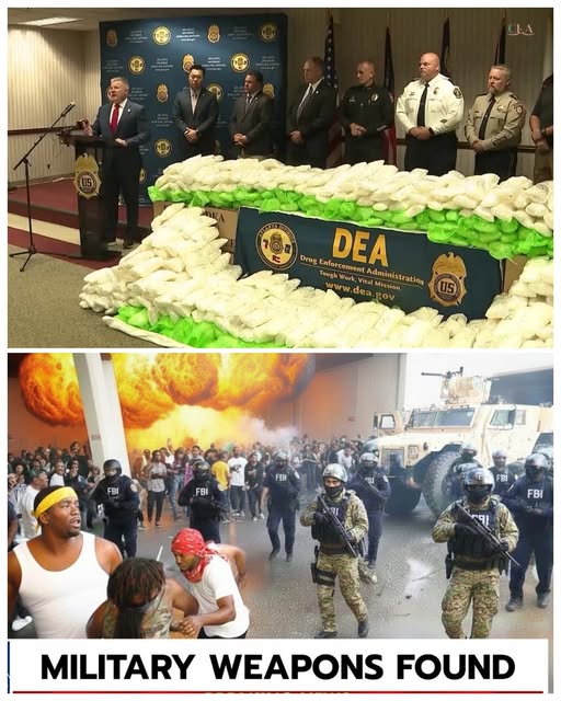 FBI & DEA STORM GEORGIA “CARTEL FORTRESS” AT DAWN—ARMORED VEHICLES AND HELICOPTERS