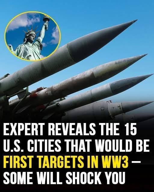 Expert reveals the 15 US cities that would be first targets in WW3 – some might surprise you