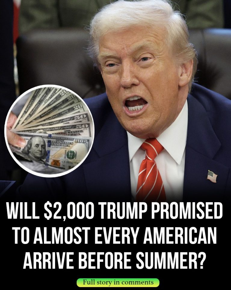 Will the $2,000 Trump promised to most Americans arrive before summer?